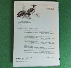 Pheasants Including Their Care In The Aviary by HA Gerrits 1974 Beautiful Illust