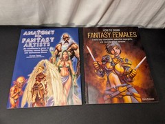 8x Lot of Fantasy Drawing & Painting Books, Barron’s & Impact, Patmore, Cowan