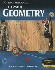 Holt McDougal Larson Geometry: Student Edition 2012 – Hardcover – GOOD