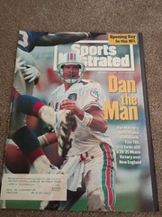 Lot of 10 Vintage DAN MARINO MIAMI DOLPHINS Sports Illustrated Magazines
