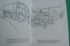 TRUCKS Coloring Book, Steven Petruccio, Dover 1995 BRAND NEW! 32-pages