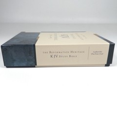 Reformation Heritage KJV Study Bible New Sealed Leather Like Two-Tone Beeke