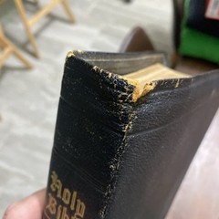 1950 KJV King James Dickson New Analytical Indexed Bible Genuine Morocco Leather