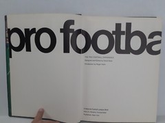THE PRO FOOTBALL EXPERIENCE David BOSS 10.5 x 14 x 1.5 in Hardcover Coffee Table
