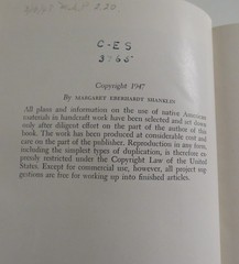 Use of Native Craft Materials by Margaret Eberhardt Shanklin 1947 Vtg Book