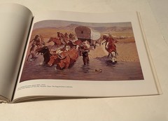 The Western Art Of Frederic Remington Baigell 1976 Damage Back Cover