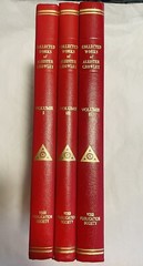 Collected Works of Aleister Crowley Hardcover, 3 Volume Set (with portraits)