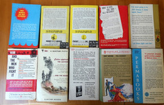 Lot 10 Vintage Pulp Paperbacks War Novels, more – 1940s 1950s Pocket Books READ