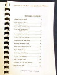 Vintage Fish for the Future Foundation Cookbook „American Seafood”