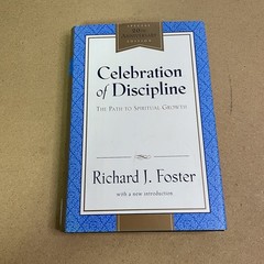 Celebration Of Discipline-The Path To Spiritual Growth-Richard Foster-Ships Free