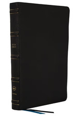 NKJV Maclaren Series Large Print Thinline Reference Bible Genuine Leather *NEW*