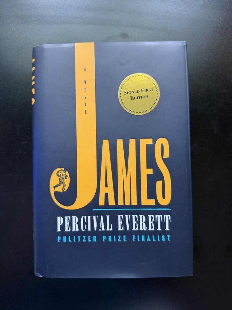 James by Percival Everett Signed First Edition Hardcover book Rare!