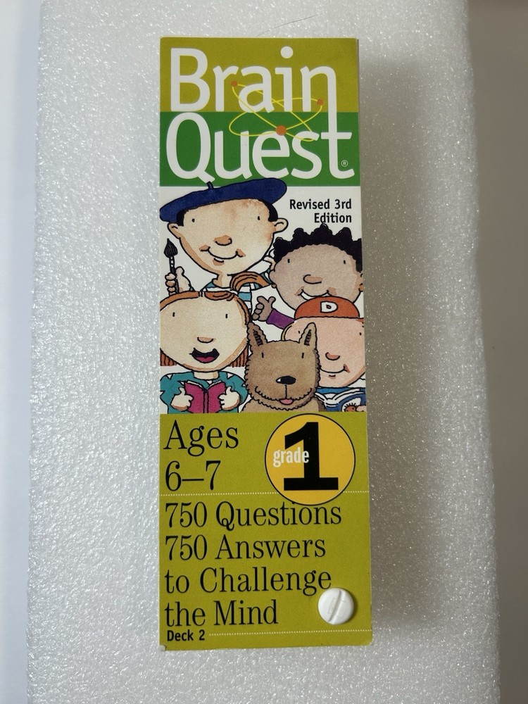 Brain Quest 1st Grade Reading Q&A Cards : 750 Questions and Answers Game