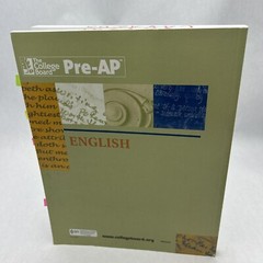 THE AP VERTICAL TEAMS GUIDE FOR ENGLISH: THE COLLEGE BOARD PRE-AP paperback