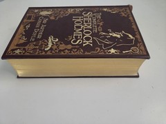 The Complete Sherlock Holmes by Sir Arthur Conan Doyle Hardcover Leather Bound