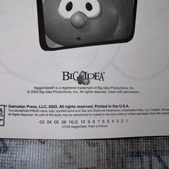 PAINT BOX BOOK TO COLOR (BIG IDEA’S VEGGIE TALES SERIES) By Dalmatian Press