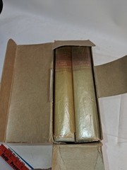 Vintage Classics Club 2 Book Hardback Set 1940s In Original Mailer