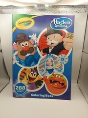 Crayola: Hasbro Gaming 288 pages JUMBO Coloring Book with Stickers
