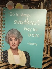 NEW – Golden Girls Spiral Spiral Notebook with Bookmarks – 96 Pages