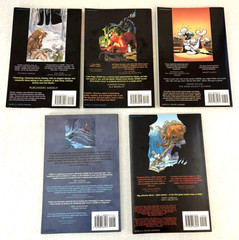 Lot Of 5~Jeff Smith Softcovers~Bone-First Trilogy~Rose~Stupid,Stupid Rat-Tails