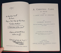 A Christmas Carol – 1st Edition Exclusive Holiday Replica 1843 – Charles Dickens