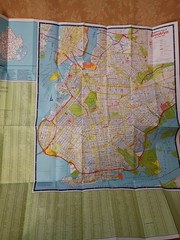 Hagstrom Borough of Brooklyn City of New York Street Map Folded Vintage Book
