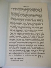The South as a Conscious Minority 1789-1861: A Study in Political Thought. 1963
