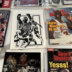 SPORTS ILLUSTRATED MICHAEL JORDAN LOT 20 Items CHICAGO BULLS COLLECTION MAGAZINE