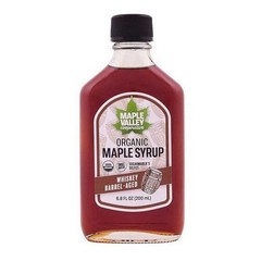 Organic Whiskey Barrel Aged Maple Syrup 6.8 Oz By The Humble Co