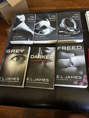 Multiple Trilogy’s Book Lot, Dark Romance