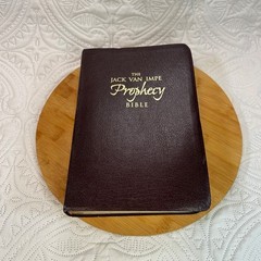 Jack Van Impe Prophecy Bible KJV Red Letter Edition Prophetic Study Reference