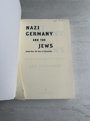 Nazi Germany And The Jews UNCORRECTED PROOF RARE Volume One 1 Saul Friedlander