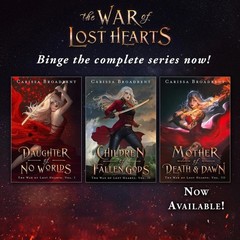 The War of Lost Hearts Series Full Set 3 Books Daughter of No Worlds – Set of 3