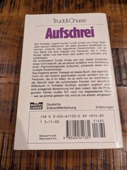 Aufschrei – German Paperback Book by Truddi Chase