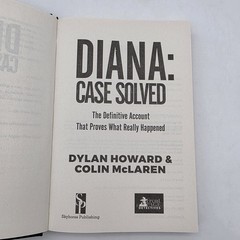 Lot of 4 Books on Princess Diana, Her Boys, Her Case, Multiple Titles Authors HC