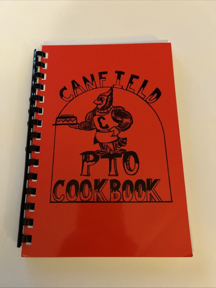 Canfield Ohio PTO Cookbook ~ 108 Pages
