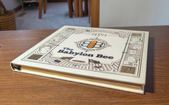 Sacred Texts of The Babylon Bee 1st Ed Vol 1 Hardcover Gold Gilt PaGE Edges