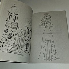 My Pretty Princesses Coloring Book Play Day 144 Pages NEVER USED
