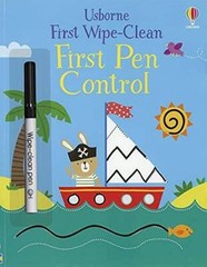 First Wipe-Clean First Pen Control (IR) – Paperback By Jessica Greenwell – GOOD
