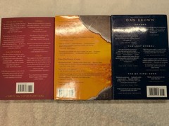 9 Vols!! ROBERT LANGDON SERIES by Dan Brown ~ Da Vinci Code & More ~ 9 Vols!!