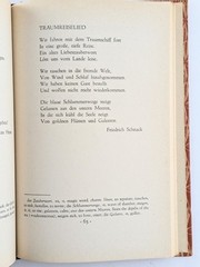 Kleine Anthologie Deutscher Lyrik (1947) Vintage German Poetry Collection