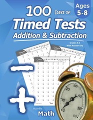 Humble Math – 100 Days of Timed Tests: Addition and Subtraction: Grades K-2,…