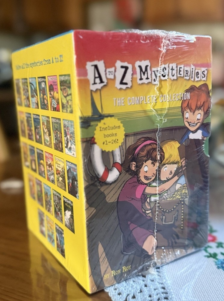 A to Z Mysteries: The Complete Box Set Collection by Ron Roy (Books 1-26) SEALED
