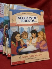 9 Sleepover Friends Book Lot Susan Saunders #s 1 4 5 6 15 16 25 26 33 Vintage