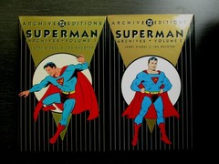 Archive Editions Superman Archives volumes 1-4 & 6-7 Hardcover w/dj VG