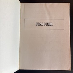 FILM NOIR: AN ENCYCLOPEDIC REFERENCE By Alain Silver and Elizabeth Ward PB 1979