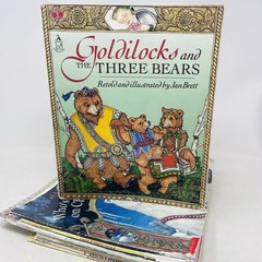 Lot of 9 Jan Brett Scholastic Paperbacks Hat Mitten Hedgie Trouble with Trolls