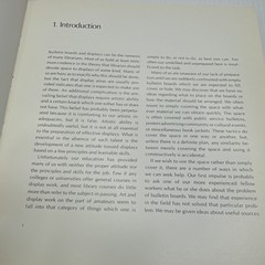Library Displays Their Purpose Construction and Use Mona Garvey 1969 ExLib HC