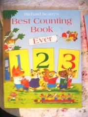 * 2 Richard Scarry’s BEST WORD & COUNTING BOOKS kids learning material paperback