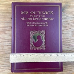 Mr. Pickwick: Pages From The Pickwick Papers Limited Ed. Leather Bound Book 1984